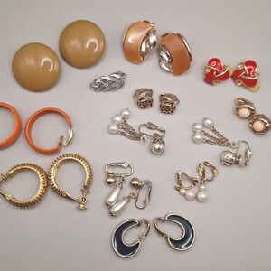 Vintage Clip-On & Screw-Back Earring Bundle – Sarah Coventry, Avon, LA Segal+